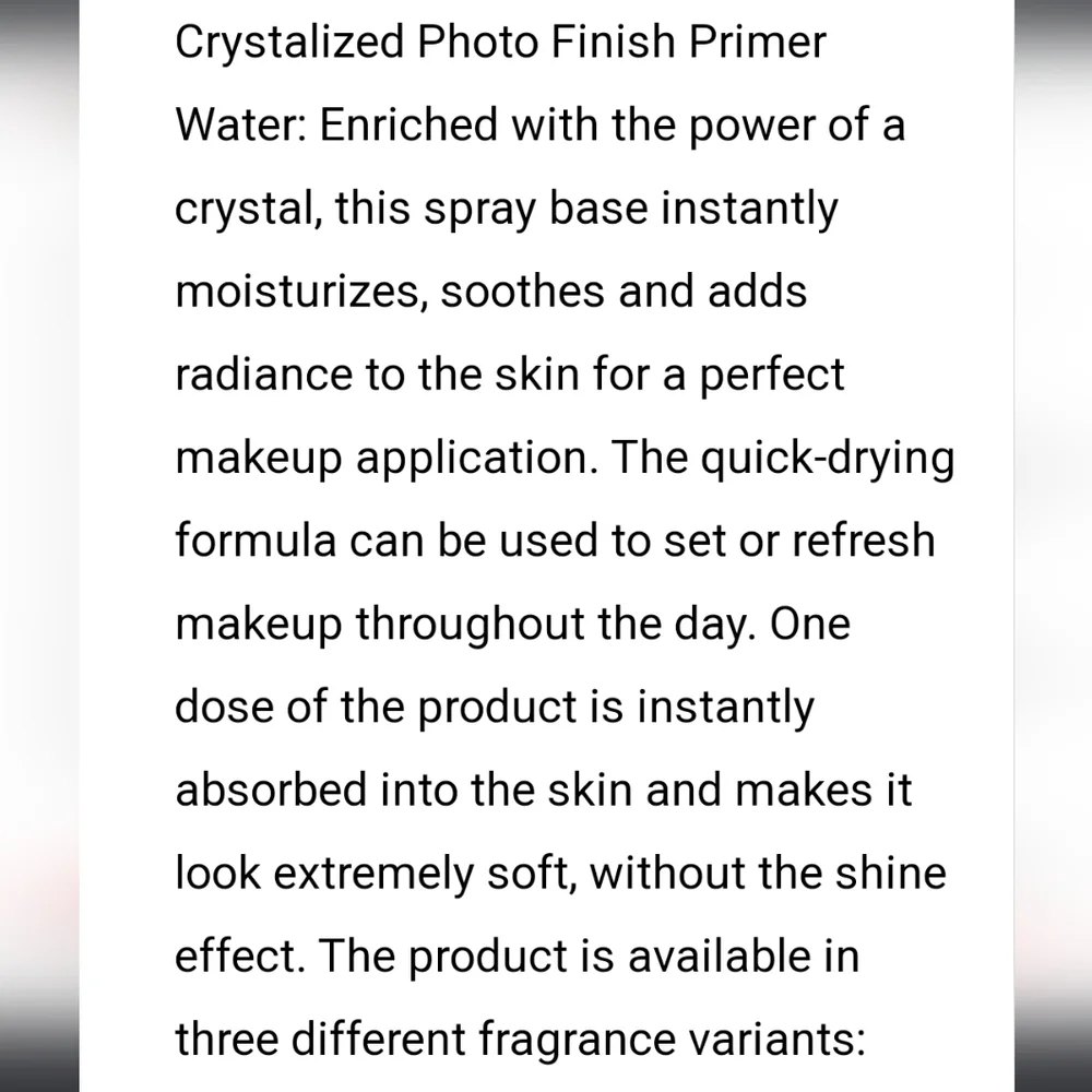 RARE Smashbox The Hoodwitch Photo Finish Primer Water Crystallized Collection